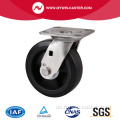 Edelstahl 5 Zoll 220Kg Plate Swivel Plastic Caster